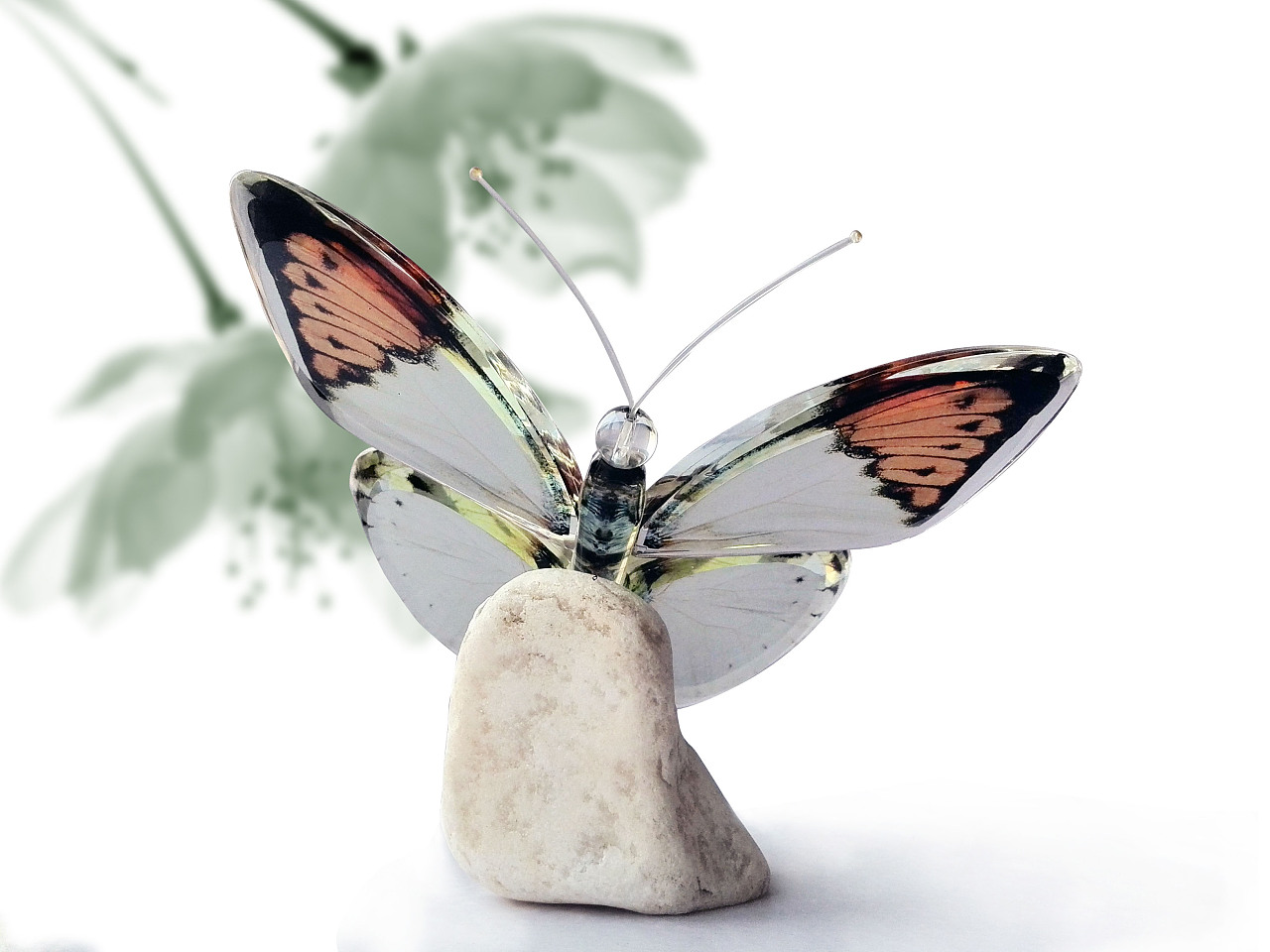 手工水晶蝴蝶