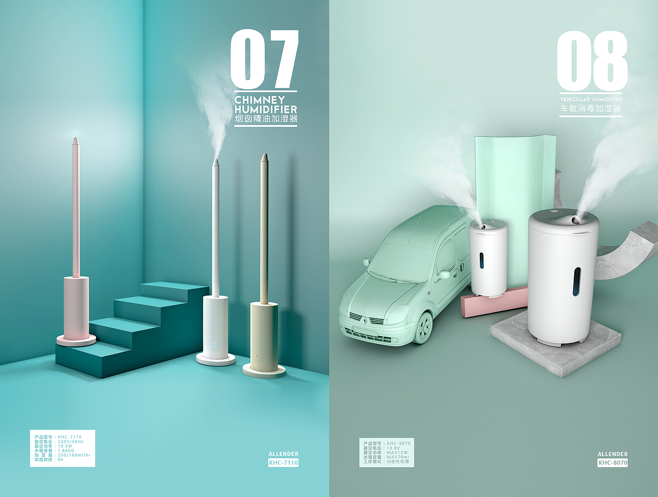 第一次用C4D做册子