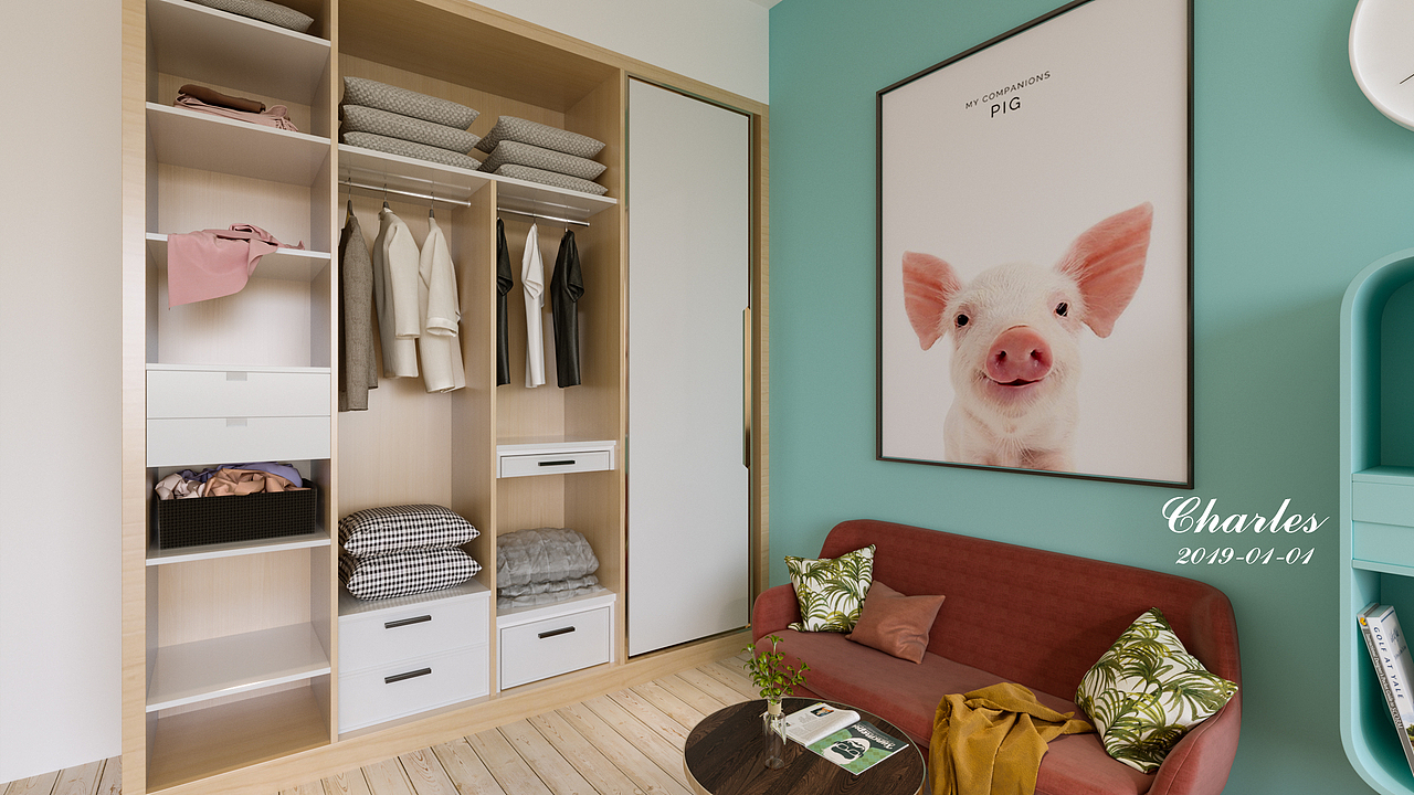 卧室（图ZMTQxNDIyMDg4） - 建筑/空间 - 站酷设计师Charles小鱼原创素材 - 站酷ZCOOL