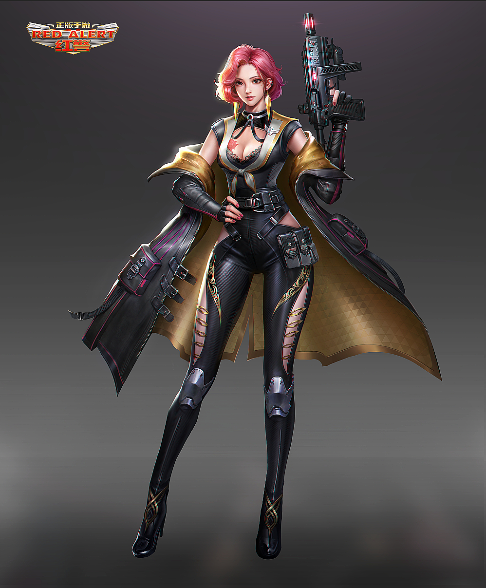 红警妹子立绘套图