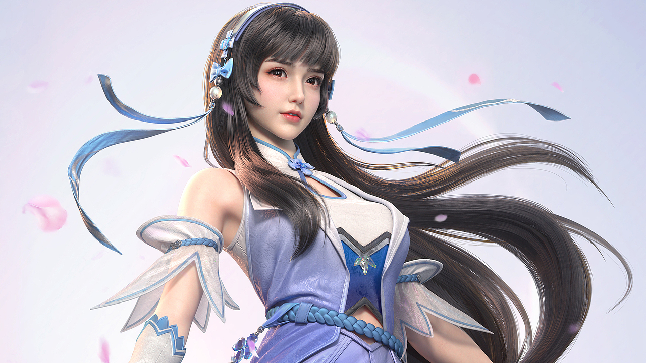 第五期网络班案例王者荣耀西施全身角色