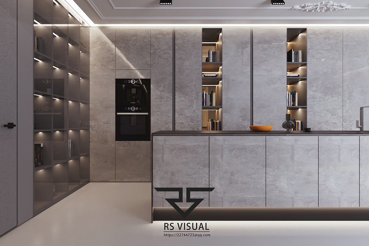 《Roseonly》丽州一品 635m2（图ZMTY0NTQ0ODg0） - 家装设计 - 站酷设计师睿思设计表现原创素材 - 站酷ZCOOL