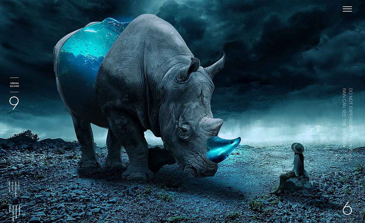 小练习,犀牛小环保|平面|海报|白月丶 - 临摹作品 - 站酷 (zcool)