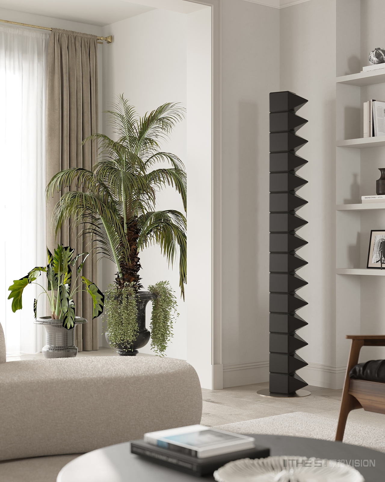 法式现代主义 铁蛋和翠花得新居 一层（图ZMjgxOTIzMTM2） - 家装设计 - 站酷设计师霸都THES原创素材 - 站酷ZCOOL