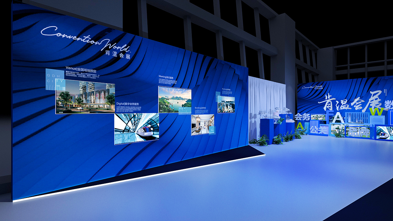 肯温会展（图ZMjk1NjM4MTg0） - 舞台美术 - 站酷设计师庸人自扰Q原创素材 - 站酷ZCOOL