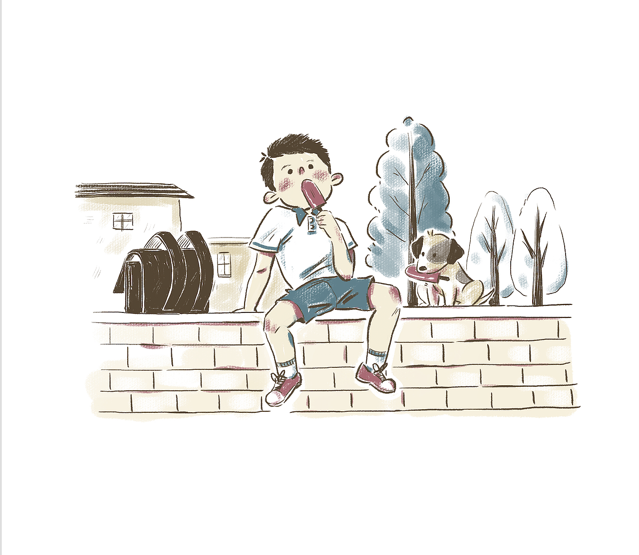 童年（图ZNjE1NjI3MDA=） - 创作习作 - 站酷设计师無境Jean原创素材 - 站酷ZCOOL
