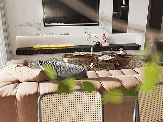 现代极简客餐厅