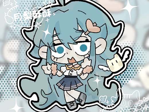 qq人（个人主页-ZNzAyODMyODQ=） - 创作习作 - 站酷设计师月梨酥酥原创素材 - 站酷ZCOOL