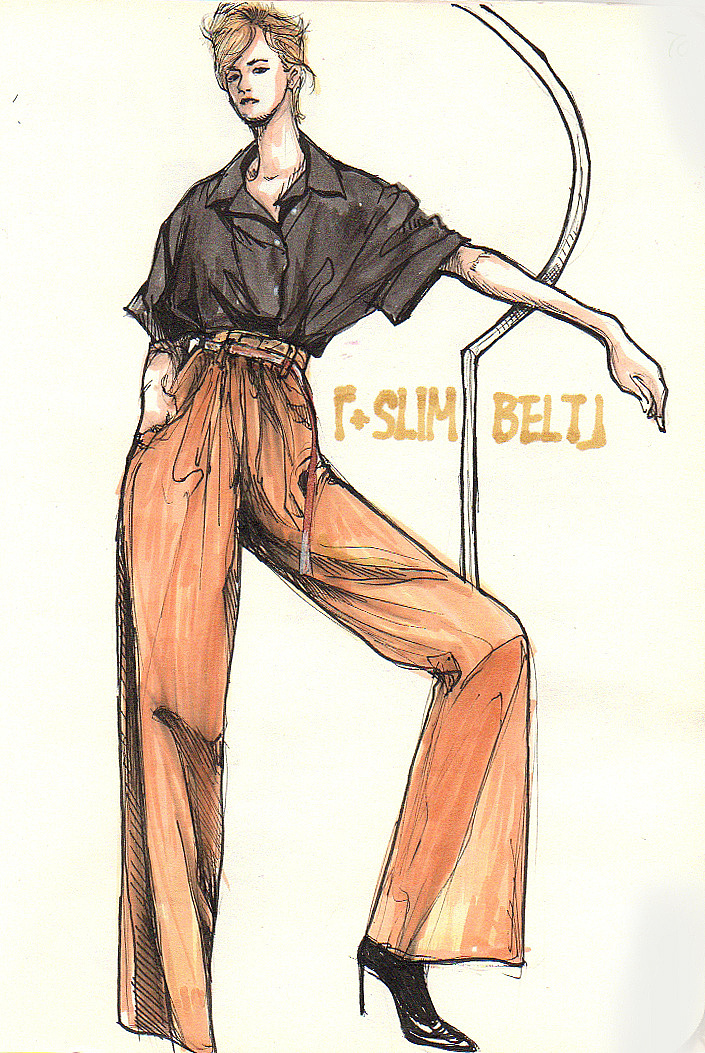 16-18年 手绘女装穿搭合辑（图ZMTI3MDU4MjU2） - 休闲/流行服饰 - 站酷设计师小保子原创素材 - 站酷ZCOOL