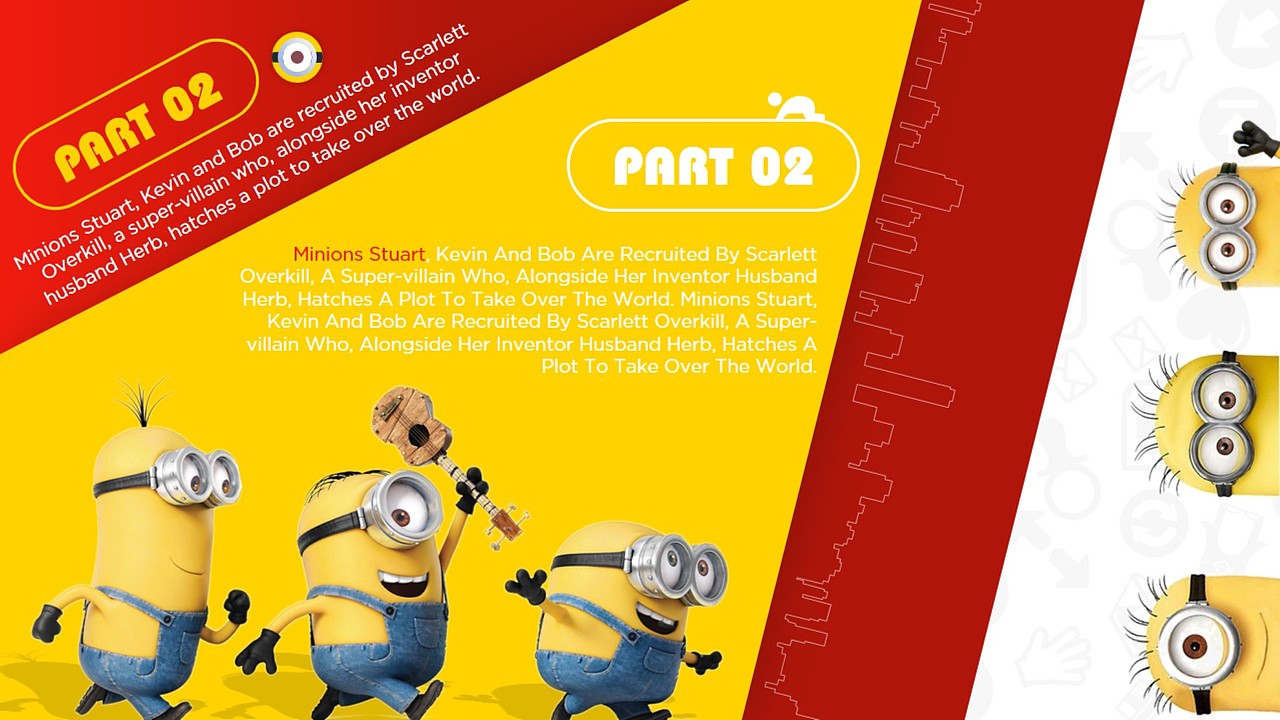 【免费】小黄人PPT模版——《Bello》（图ZMzM5OTMyNTI=） - PPT/Keynote - 站酷设计师零一PPT原创素材 - 站酷ZCOOL