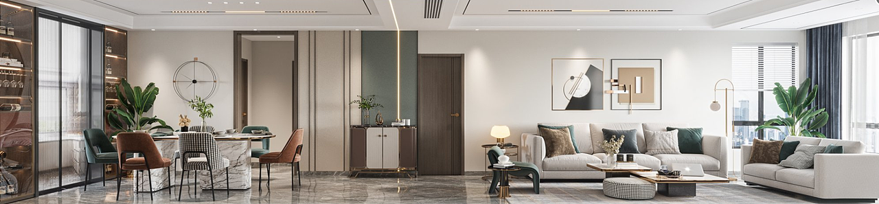 现代轻奢全屋设计