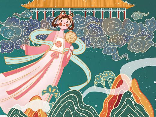 中国风汉服女孩