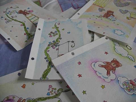 以前的没意义了的手绘画册