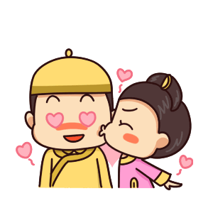 微信表情：朧月公主（圖ZNjMyODQ3ODQ=） - 網(wǎng)絡表情 - 站酷設計師小風SPY原創(chuàng)素材 - 站酷ZCOOL