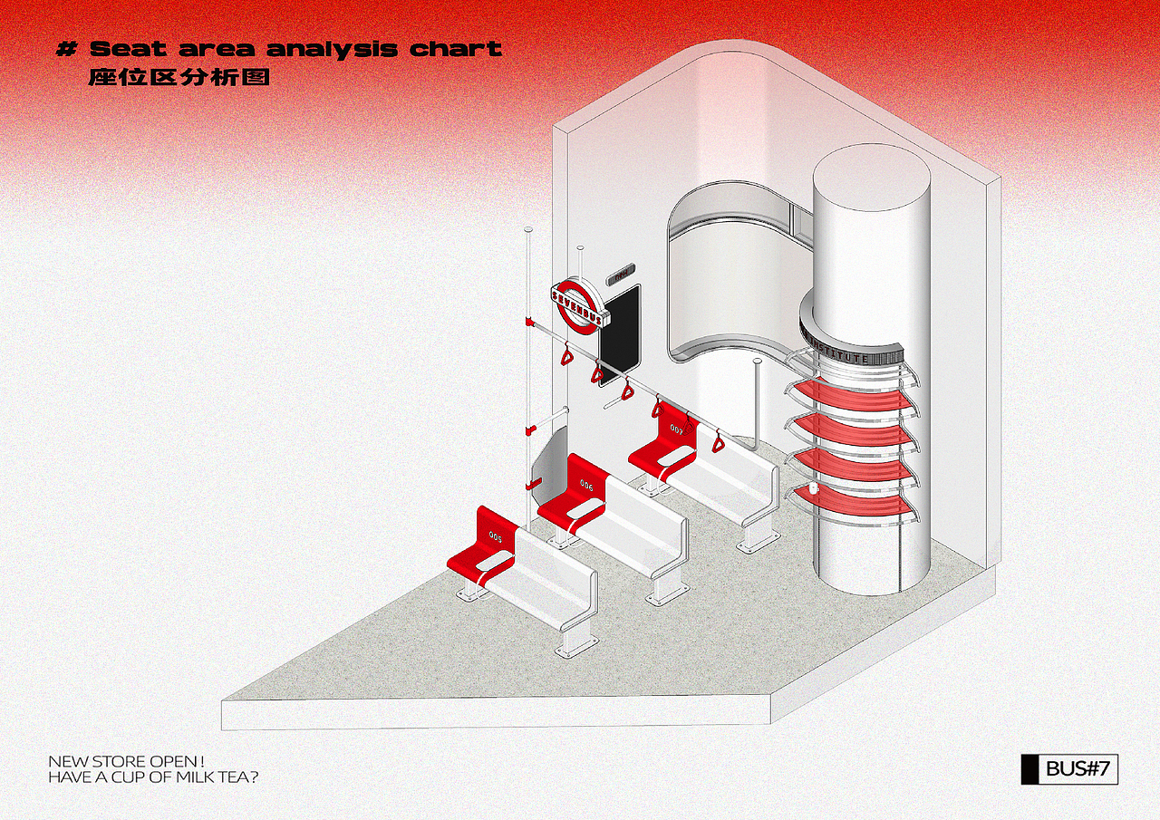 SEVENBUS｜成都TD店（图ZMjUxOTM4NjM2） - 商业空间设计 - 站酷设计师或者设计原创素材 - 站酷ZCOOL
