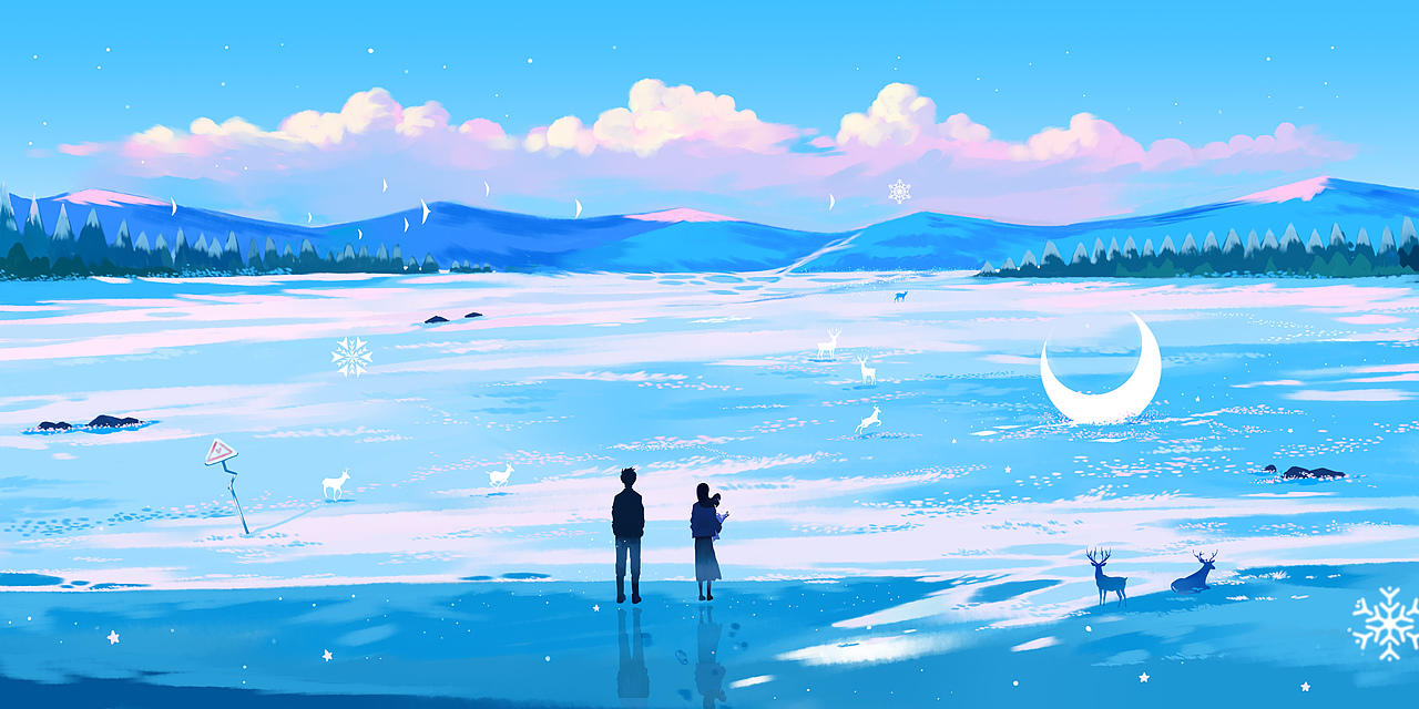 七夕快乐——恋爱小合集（图ZMjY2NzIzNzM2） - 商业插画 - 站酷设计师我的宗介原创素材 - 站酷ZCOOL