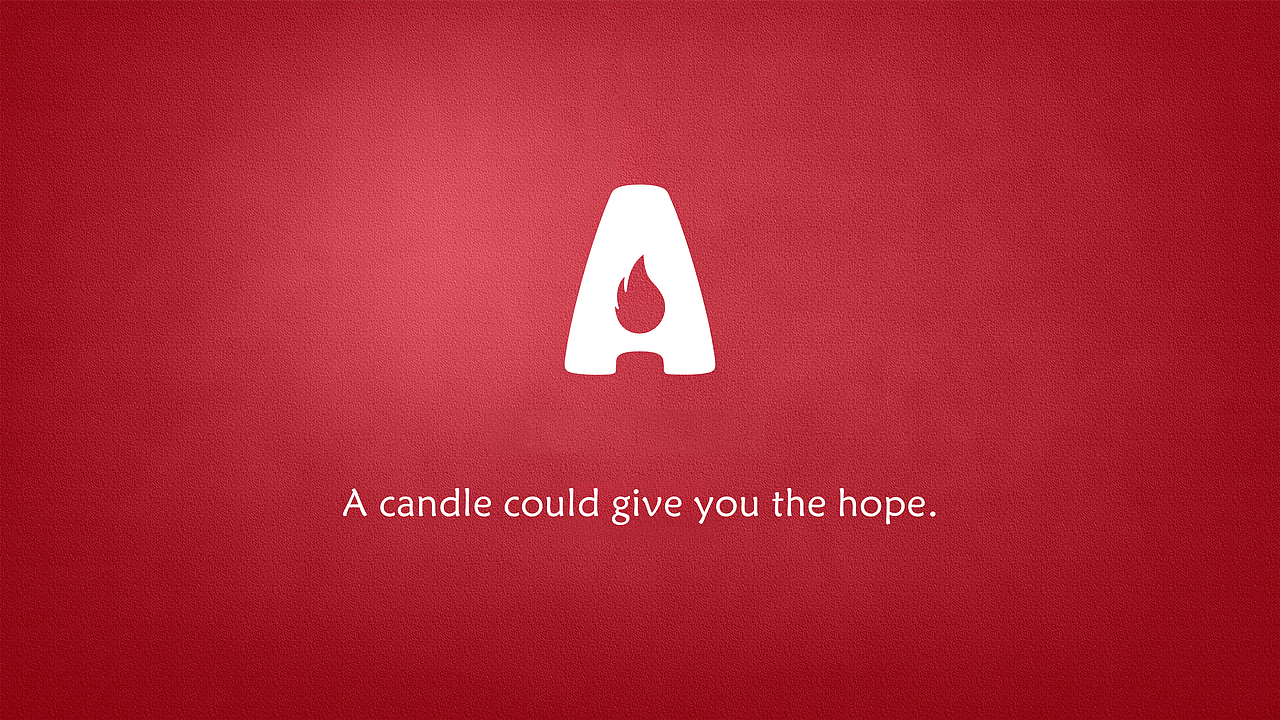 字母正负形图案设计