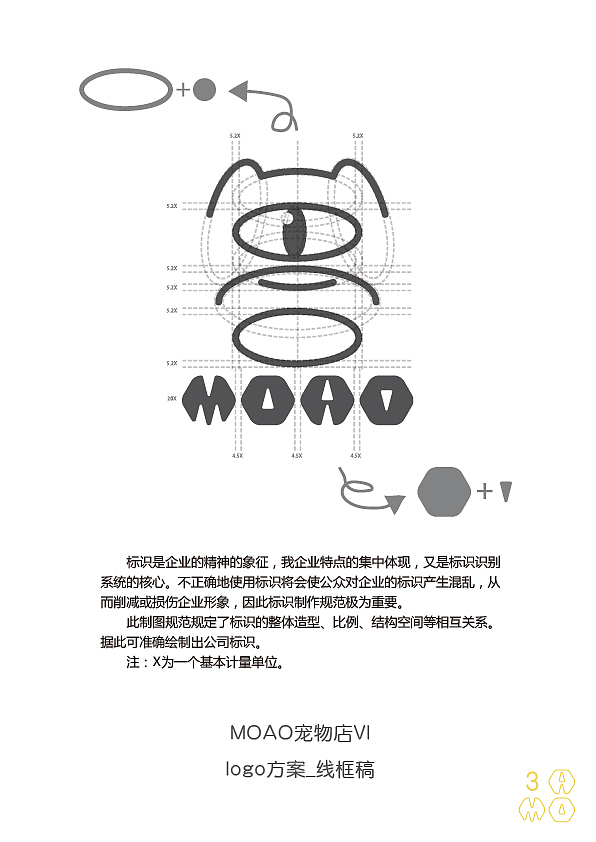 MOAO宠物店VI设计（图ZODUwOTI1NzI=） - 品牌 - 站酷设计师看情况8原创素材 - 站酷ZCOOL