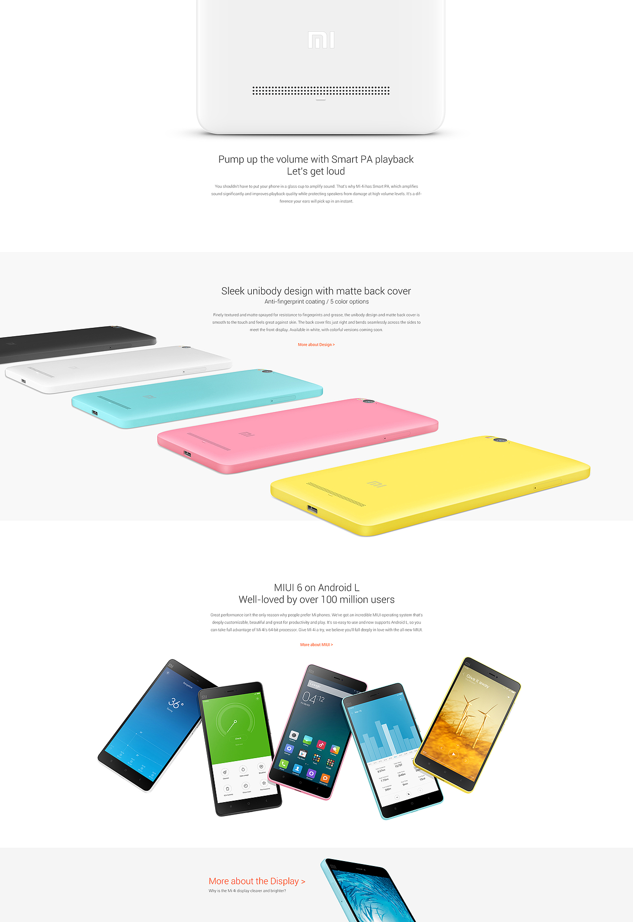 小米手机4印度版 Mi4i（图ZMjc0Mjg5NDg=） - 企业官网 - 站酷设计师许阳阳原创素材 - 站酷ZCOOL