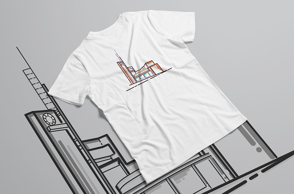 #Living in XTU#描边风格湘大周边设计（图ZNzgwNDI1MzI=） - 其他平面 - 站酷设计师昂不利原创素材 - 站酷ZCOOL