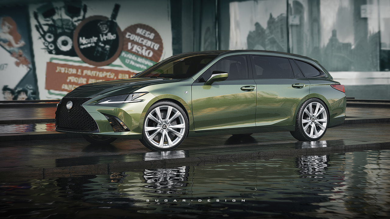 雷克萨斯esestatewagon旅行车新车预览