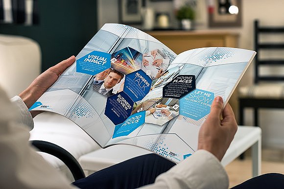 简约大气企业宣传画册模板（图ZODUzNTI4OTY=） - 书籍/画册 - 站酷设计师吾爱排版原创素材 - 站酷ZCOOL