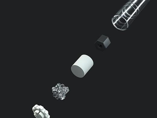 过滤嘴C4D建模渲染