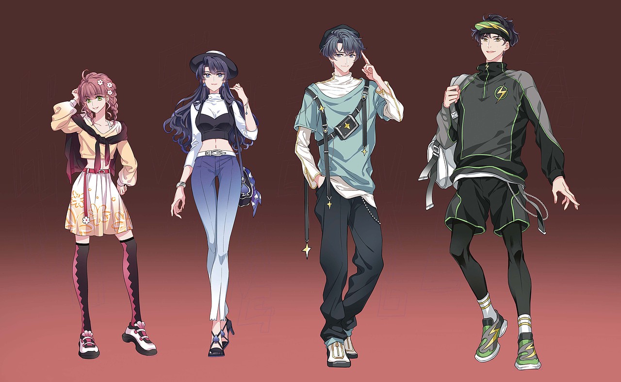 《燃！沙排少女》漫画IP（图ZMjU3MjY0Njg0） - 概念设定 - 站酷设计师去凡文化原创素材 - 站酷ZCOOL