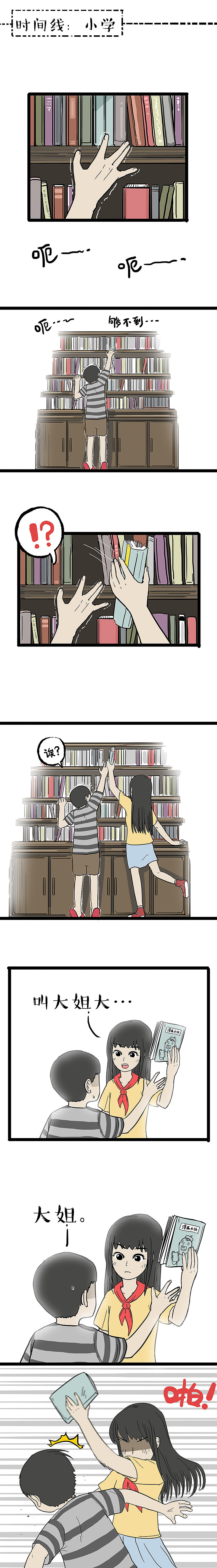 以前我们一起长大，以后可不可以一起变老？（图ZMTcwMDcyNDQ4） - 中/长篇漫画 - 站酷设计师吾皇的白茶原创素材 - 站酷ZCOOL