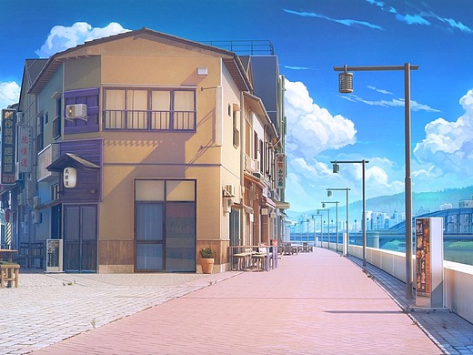 日漫动漫街道高清动态壁纸