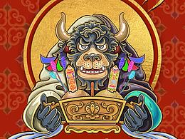 早年畫的一幅海報(bào)