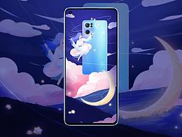 OPPO锁屏共创插画OPPOReno7发布