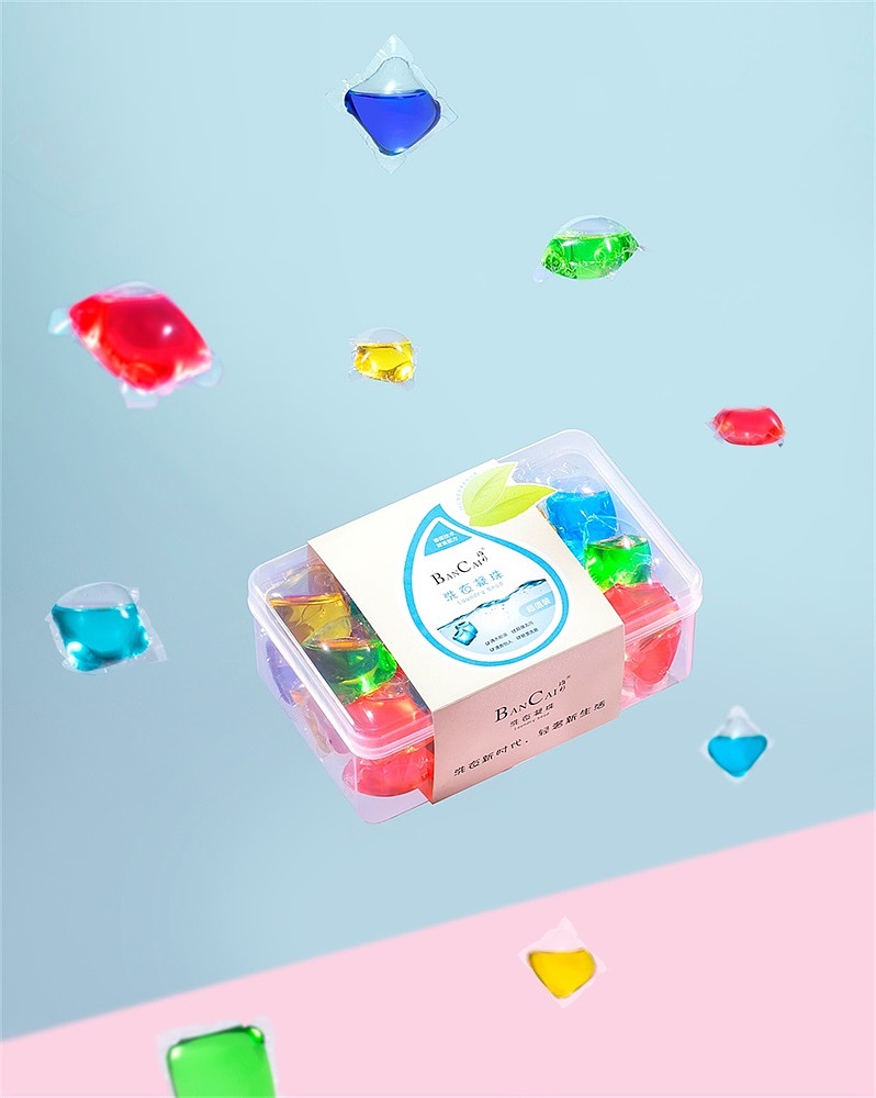 来菲视觉 洗衣凝珠创意画面拍摄（图ZMTY3OTcwODQ4） - 产品摄影 - 站酷设计师来菲视觉HR原创素材 - 站酷ZCOOL