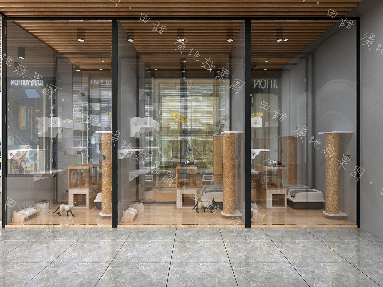 猫咪酒店案例（图ZMTkxNjEzMDIw） - 家装设计 - 站酷设计师十七171原创素材 - 站酷ZCOOL