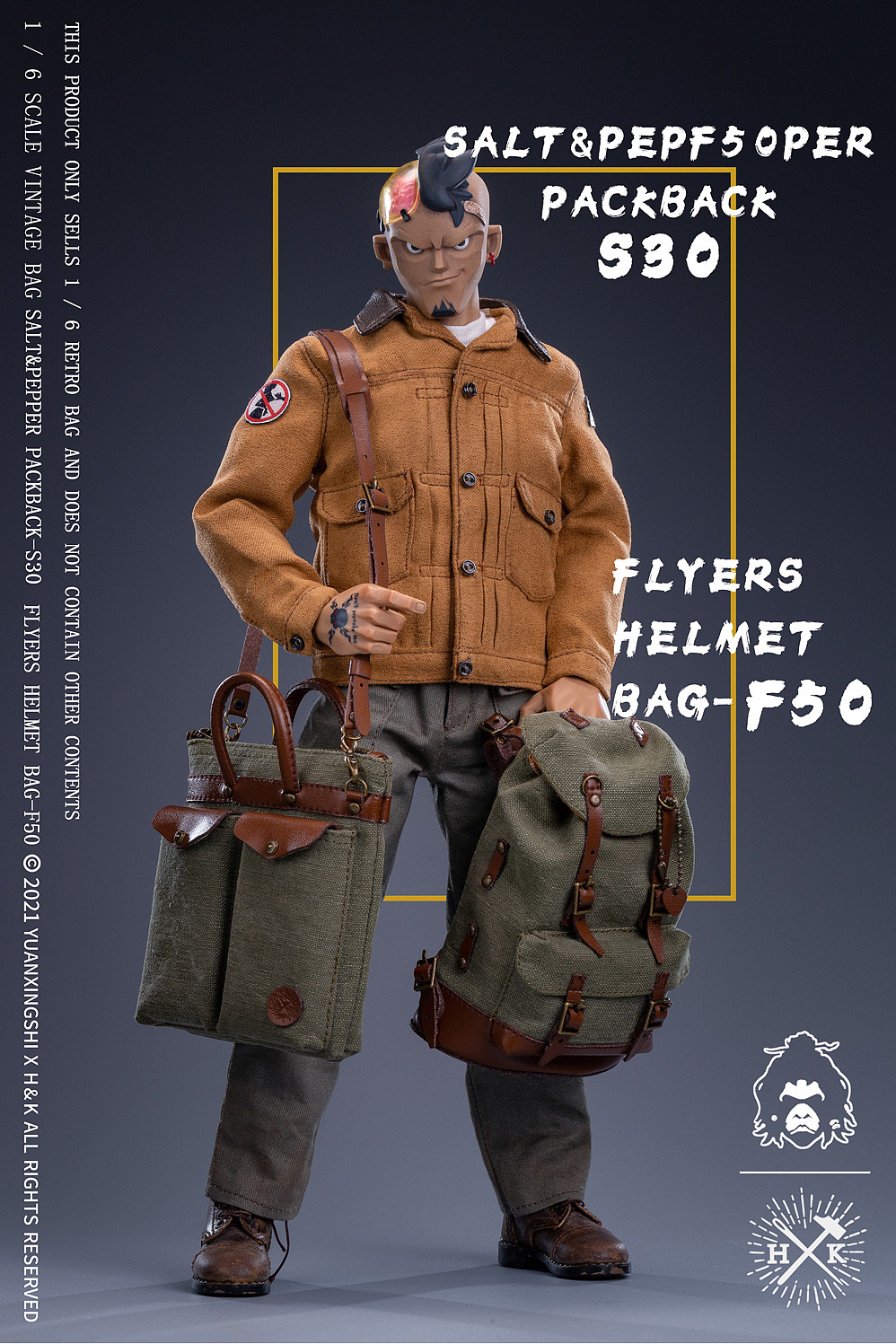 猿行師:聚潮系列单品背包--S30复古双肩包&F50头盔包(图ZMjY5MDUyOTA4) - 手办/模玩 - 站酷设计师猿行師原创素材 - 站酷ZCOOL