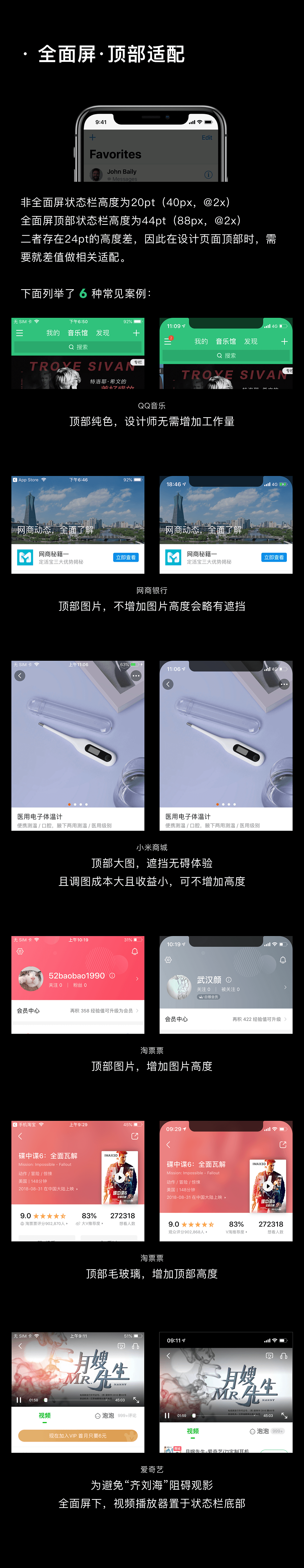 【超全】2018 iPhone全面屏适配攻略—含 XS、Max、XR