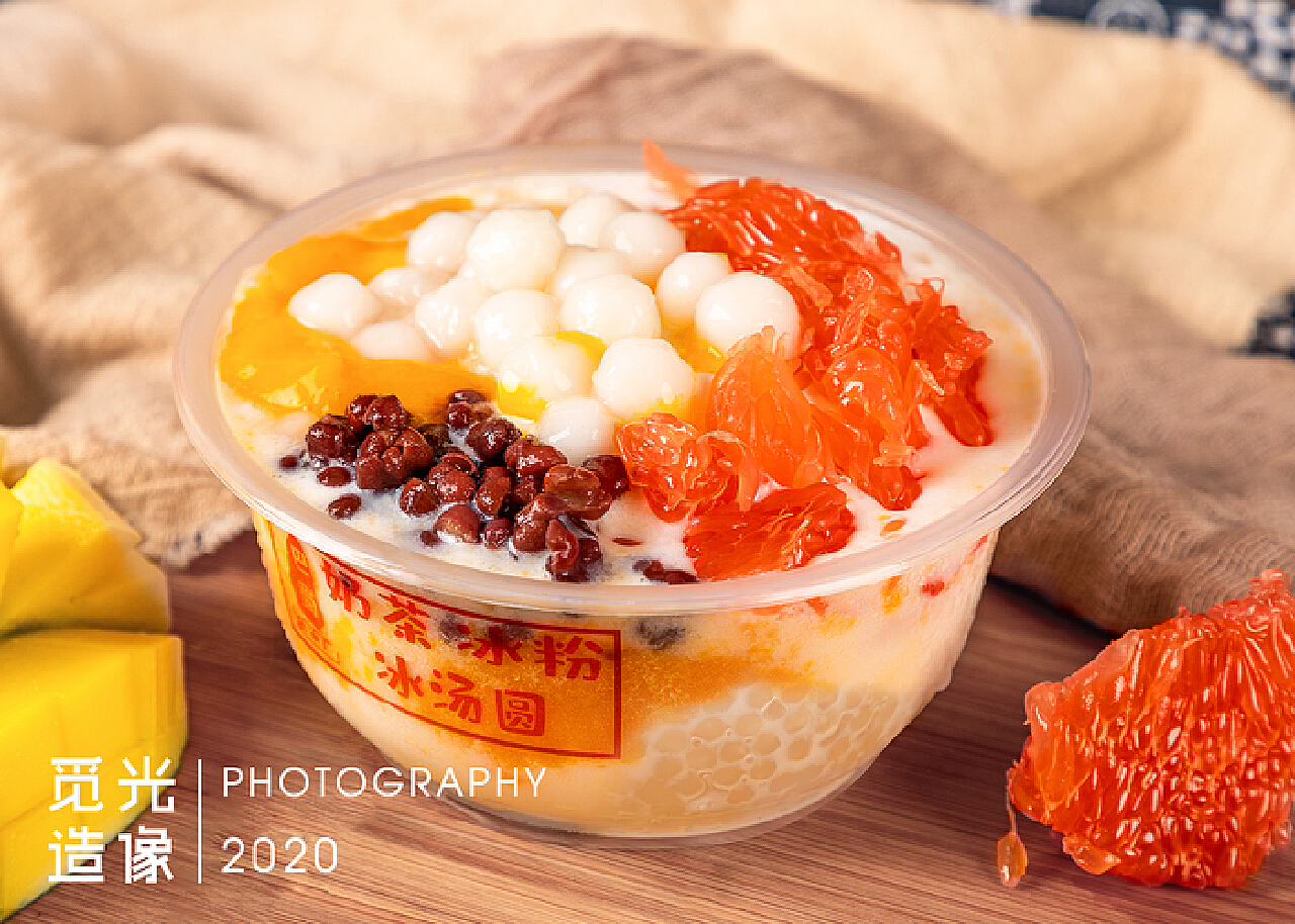 一碗美味的冰粉，加点红糖水味道棒级了~|摄影|美食摄影|漳州光绪视觉摄影 - 原创作品 - 站酷 (ZCOOL)