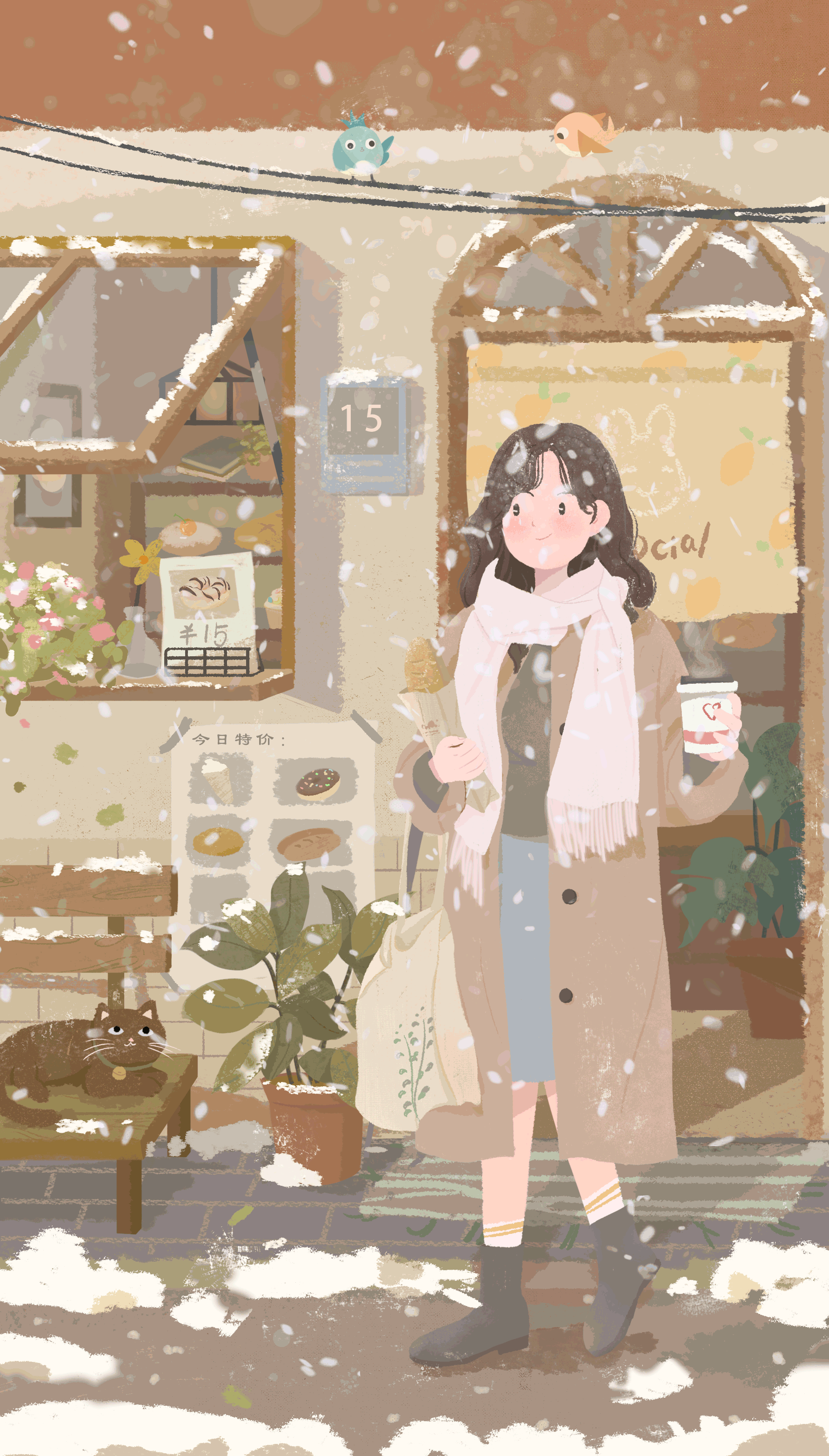 冬天的幸福（图ZMjM0OTU0NjEy） - 创作习作 - 站酷设计师美少女MM原创素材 - 站酷ZCOOL