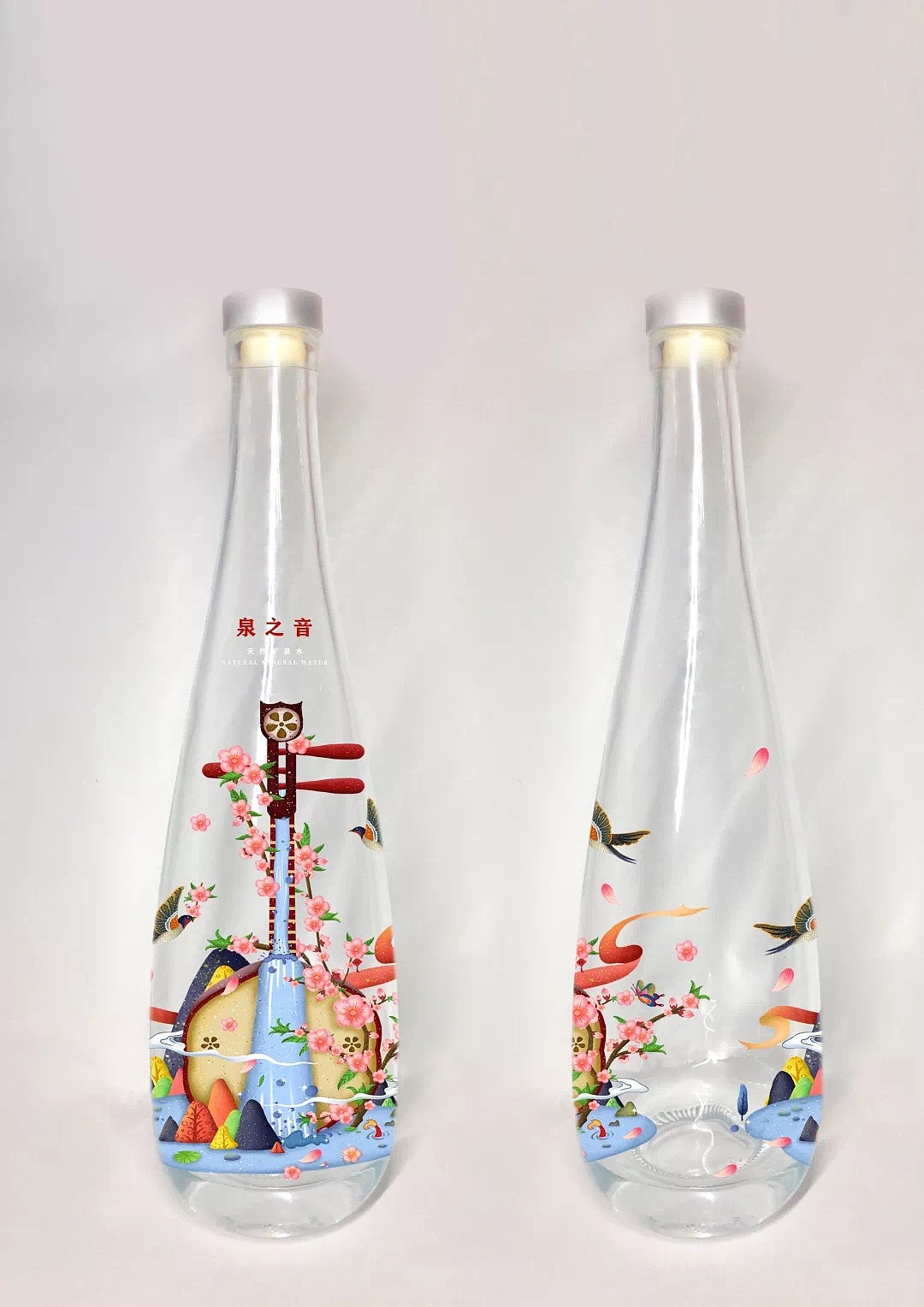 “泉之音”济南天然矿泉水品牌包装设计
