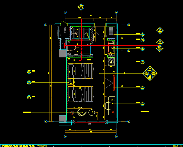 濮阳某酒店图纸深化设计