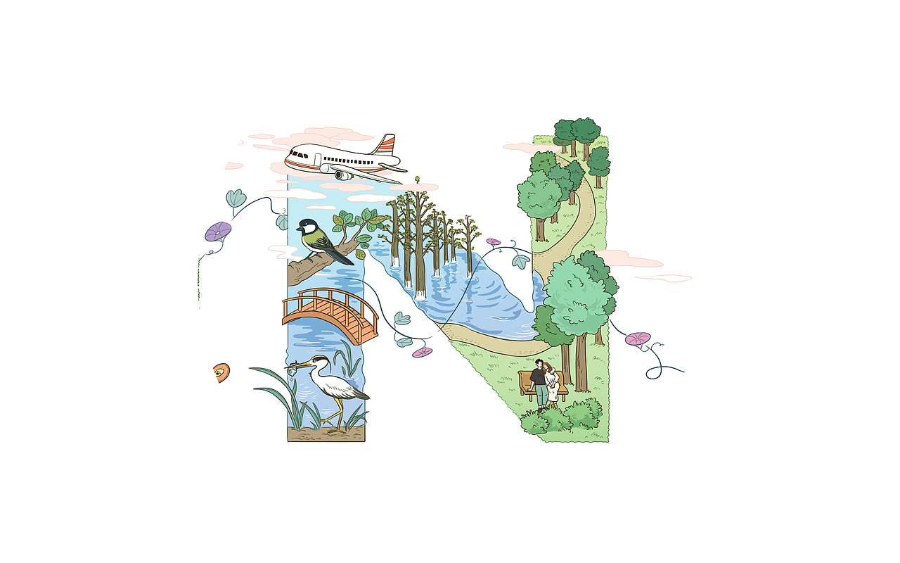 融创安徽滨湖印《中央公园的奇想世界》原创绘本（图ZMTk2OTIzMTQ4） - 商业插画 - 站酷设计师moocheano原创素材 - 站酷ZCOOL