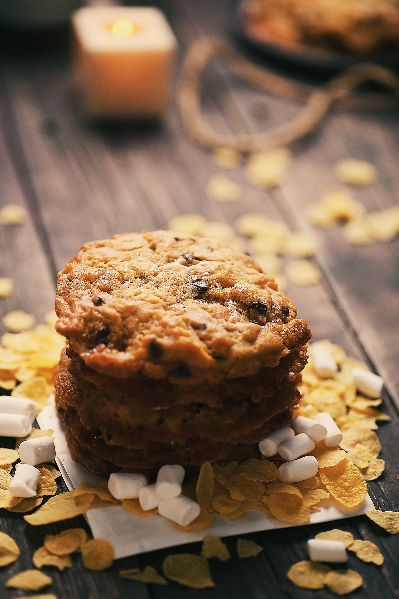 美式曲奇饼 美食拍摄