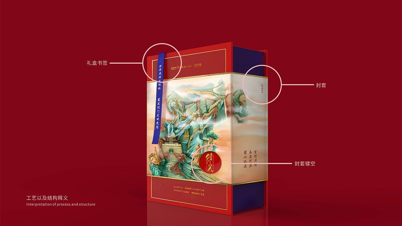 剑门关大蜀道文创包装设计