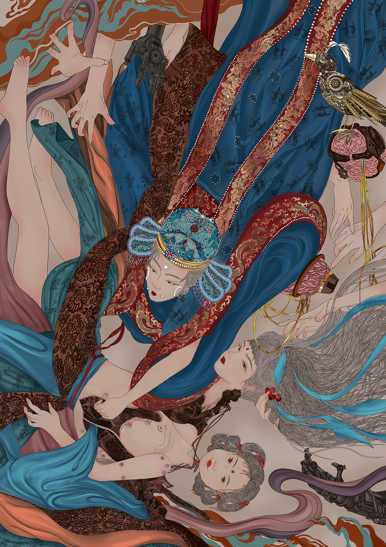 极乐典当行（图ZMjEyNjU2MzI4） - 艺术插画 - 站酷设计师旻天疾威原创素材 - 站酷ZCOOL