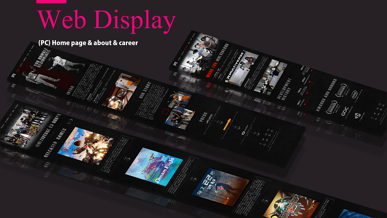 Multiverse公司官网（图ZMTQ0NTU3MjAw） - 企业官网 - 站酷设计师Lemon雷雷原创素材 - 站酷ZCOOL