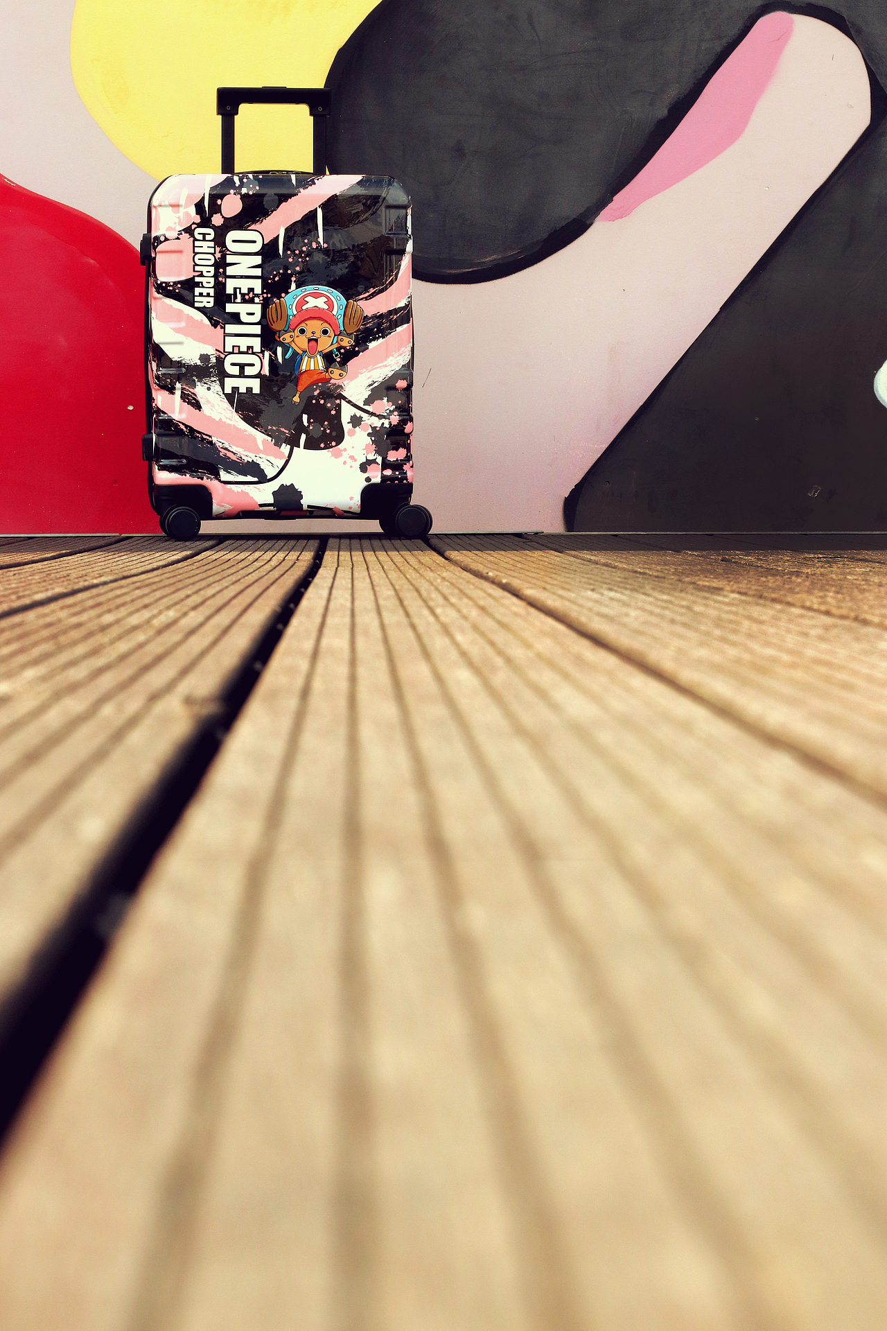 航海王（海贼王） _ 旅行箱 （四人组合系列）（图ZMzExMjk2MzIw） - 生活用品 - 站酷设计师Elegantie_Design原创素材 - 站酷ZCOOL