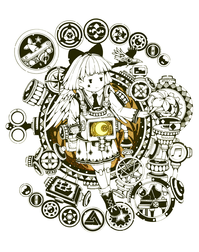 蒸汽朋克插画集5蒸汽街的秘密