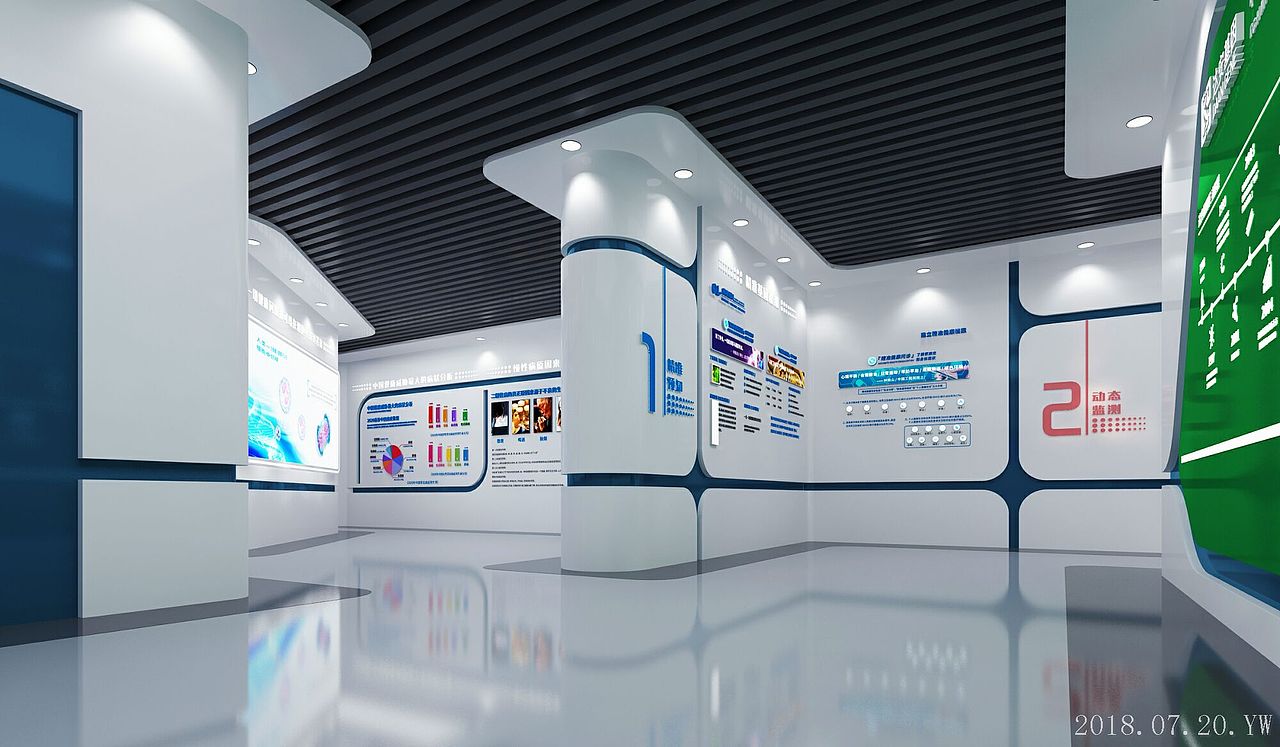 健康医疗企业展厅