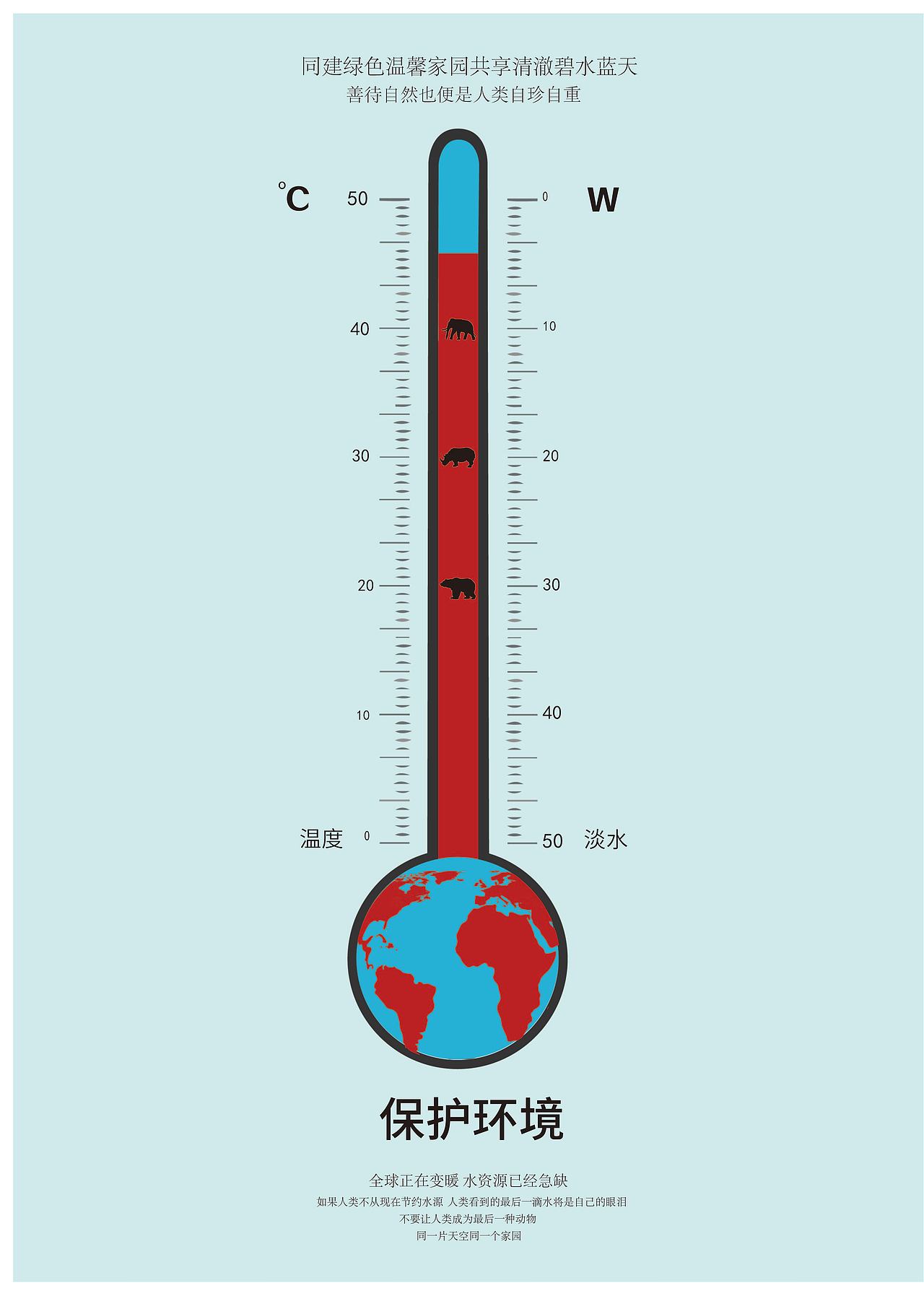 保护环境（图ZMjgwNTA1ODcy） - 海报 - 站酷设计师汤姆学长原创素材 - 站酷ZCOOL