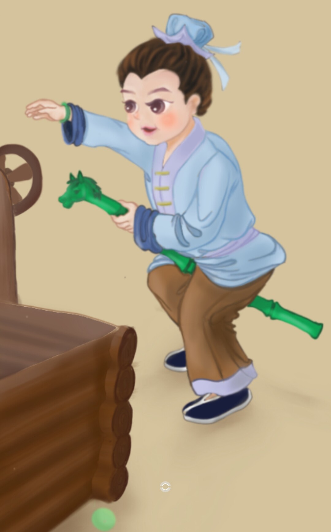 青梅竹马|插画|创作习作|赵雪瑶_原创作品-站酷zcool